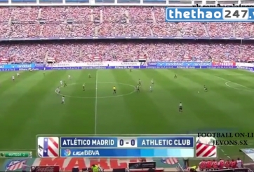 Video clip bàn thắng: Atletico Madird 0-0 Athletic Bilbao (Tây Ban Nha 2014/15)
